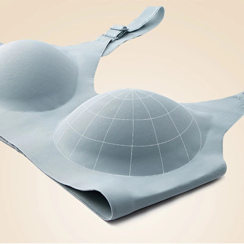 Women's Seamless Bras Ladies Thin Style Jelly Color