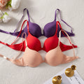 3-Pack Women's Underwear Set Everyday Basic Simple Solid Color Underwire Push-Up Bra Unlined Casual & Comfortable Bras Women