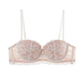 Women 1/2 Cup Lace Bra Sexy Floral Underwire Underwear Ladies Push Up Bras Female Comfortable Bra Half Cup Brassiere Lingerie