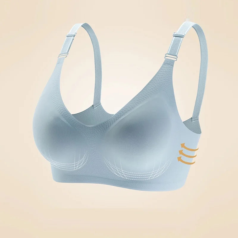 Women's Seamless Bras Ladies Thin Style Jelly Color